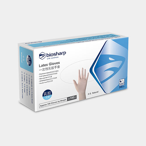 Biosharp BC008乳胶手套/抽取式[Biosharp]5.0g