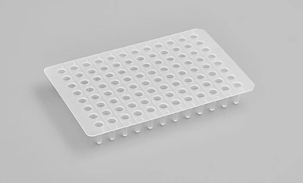 0.1mL透明无裙边96孔PCR板
