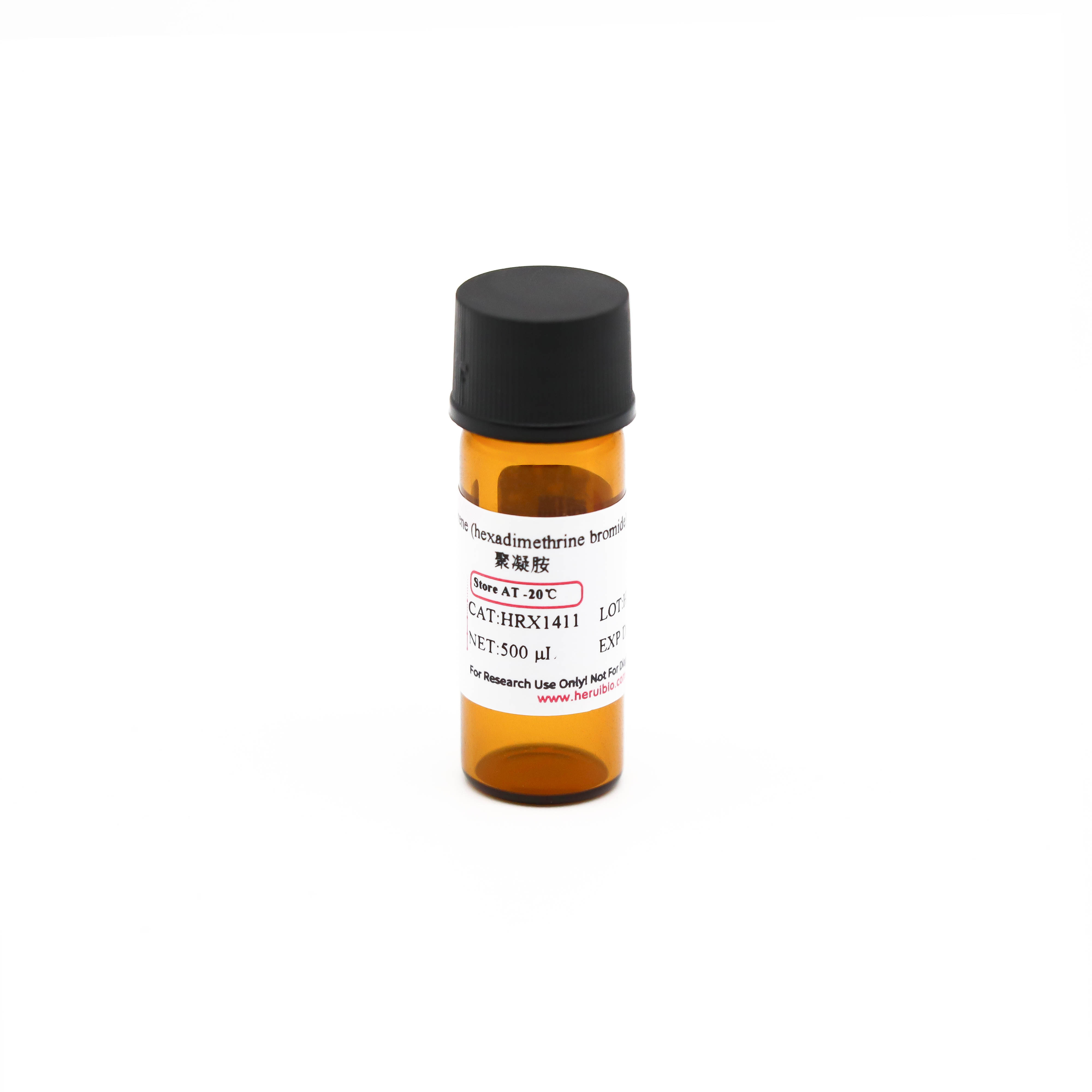 Polybrene (hexadimethrine bromide) 聚凝胺（10 mg/mL）