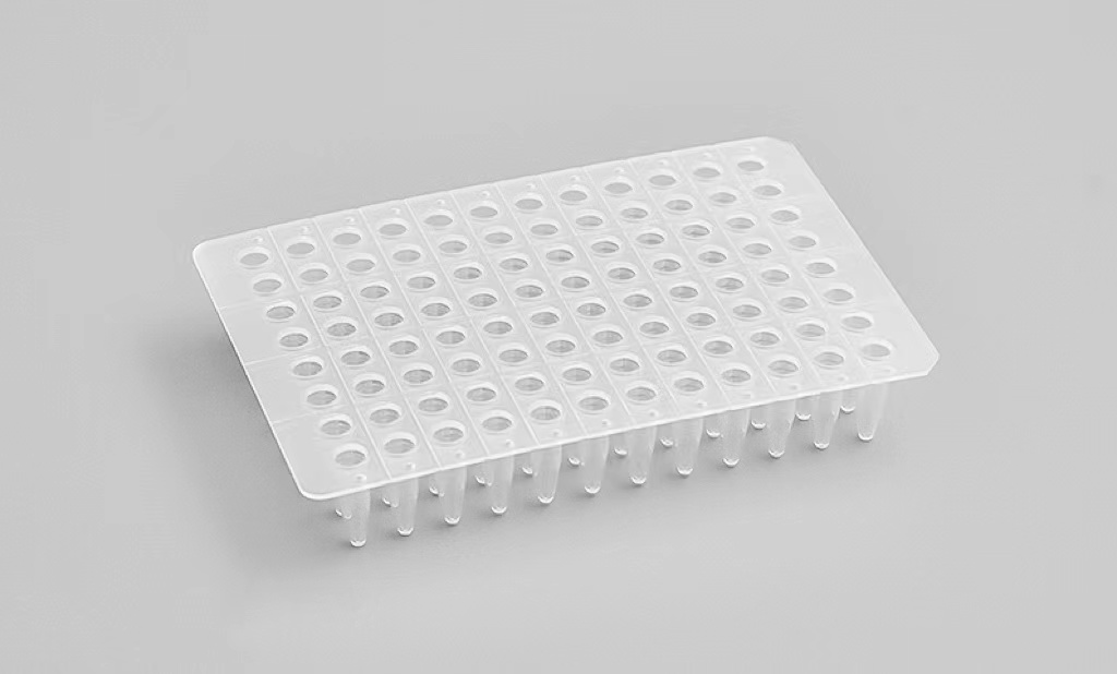 0.2mL透明无裙边96孔PCR板